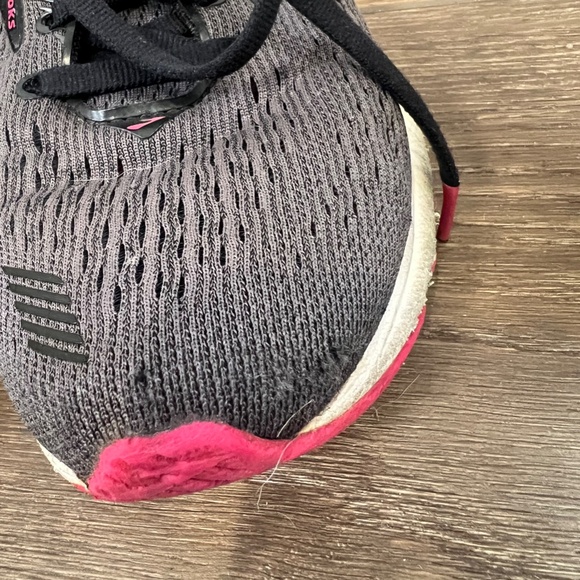 Brooks Adrenaline 19 Women's Running Shoes Size 7.5 Gray/Pink - Picture 4 of 13